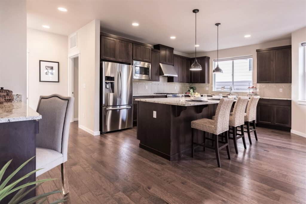 Hardwood flooring 
