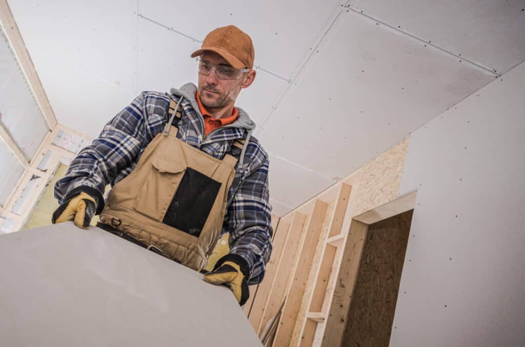Drywall installation 