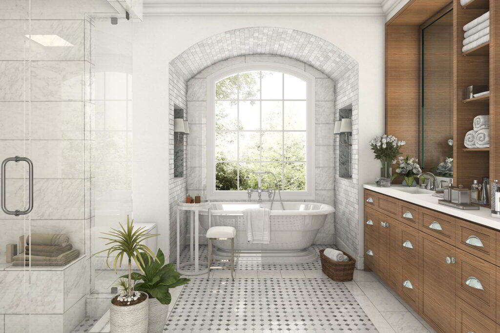 bathroom remodeling project
